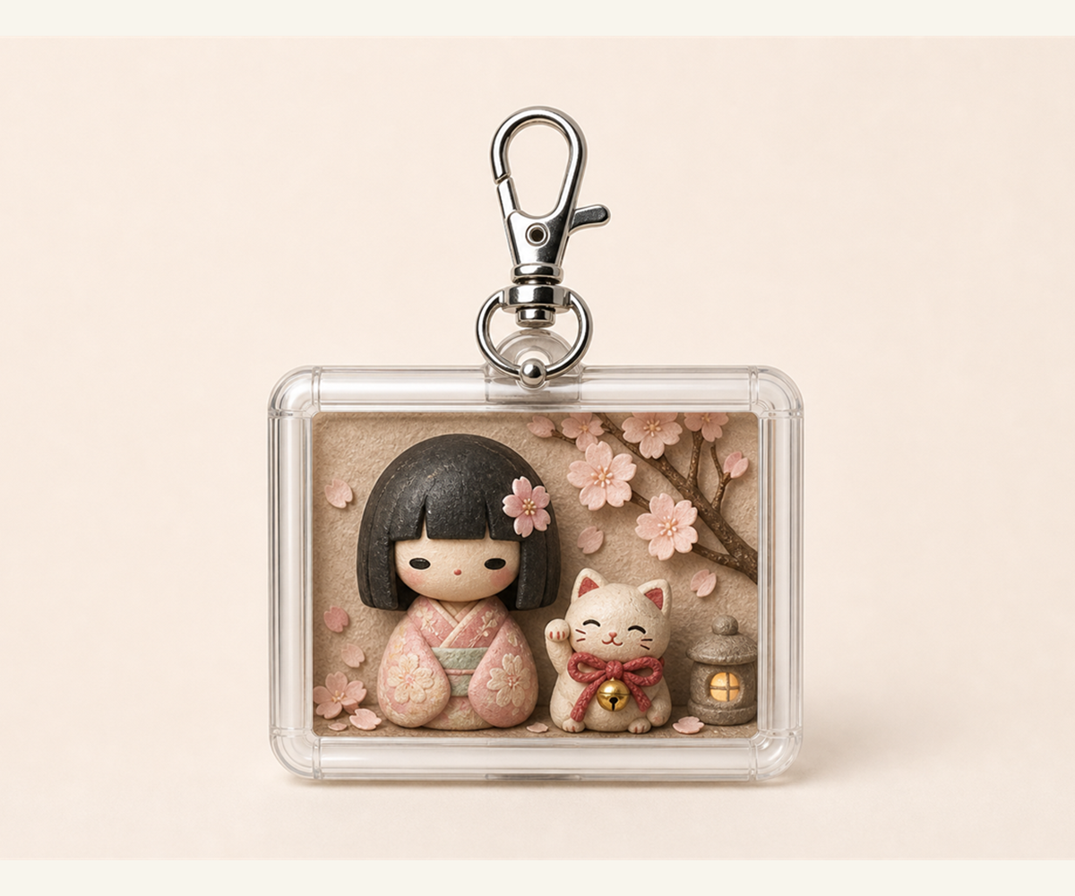 Kokeshi Sakura Charm product photo
